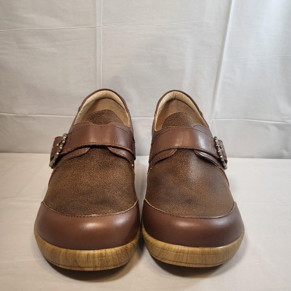 Alegria Holli Leather Clog Size 38 EU Hazelnut - Picture 3 of 8